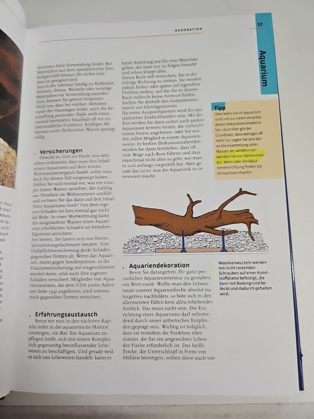 EB1524 Das KosmosBuch der Aquaristik: Fische, Pflanzen, Wasser,Technik 1