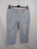 EK4292 Damen Capri Hose von Street One, blau/weiß, Gr. 32/220