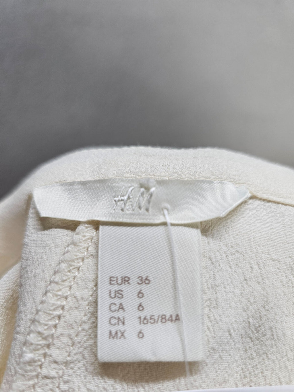 EK6363 Damen Bluse von H&M, beige, Gr.363