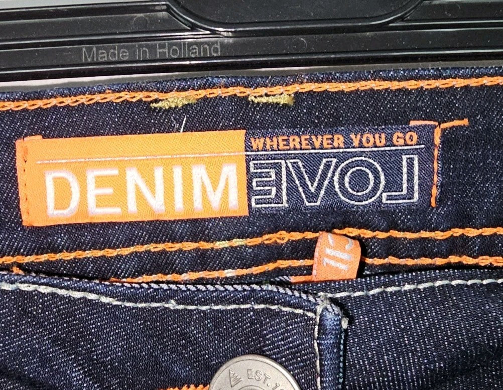 EK10073 Damen Hose Denim Gr.33 Blau1