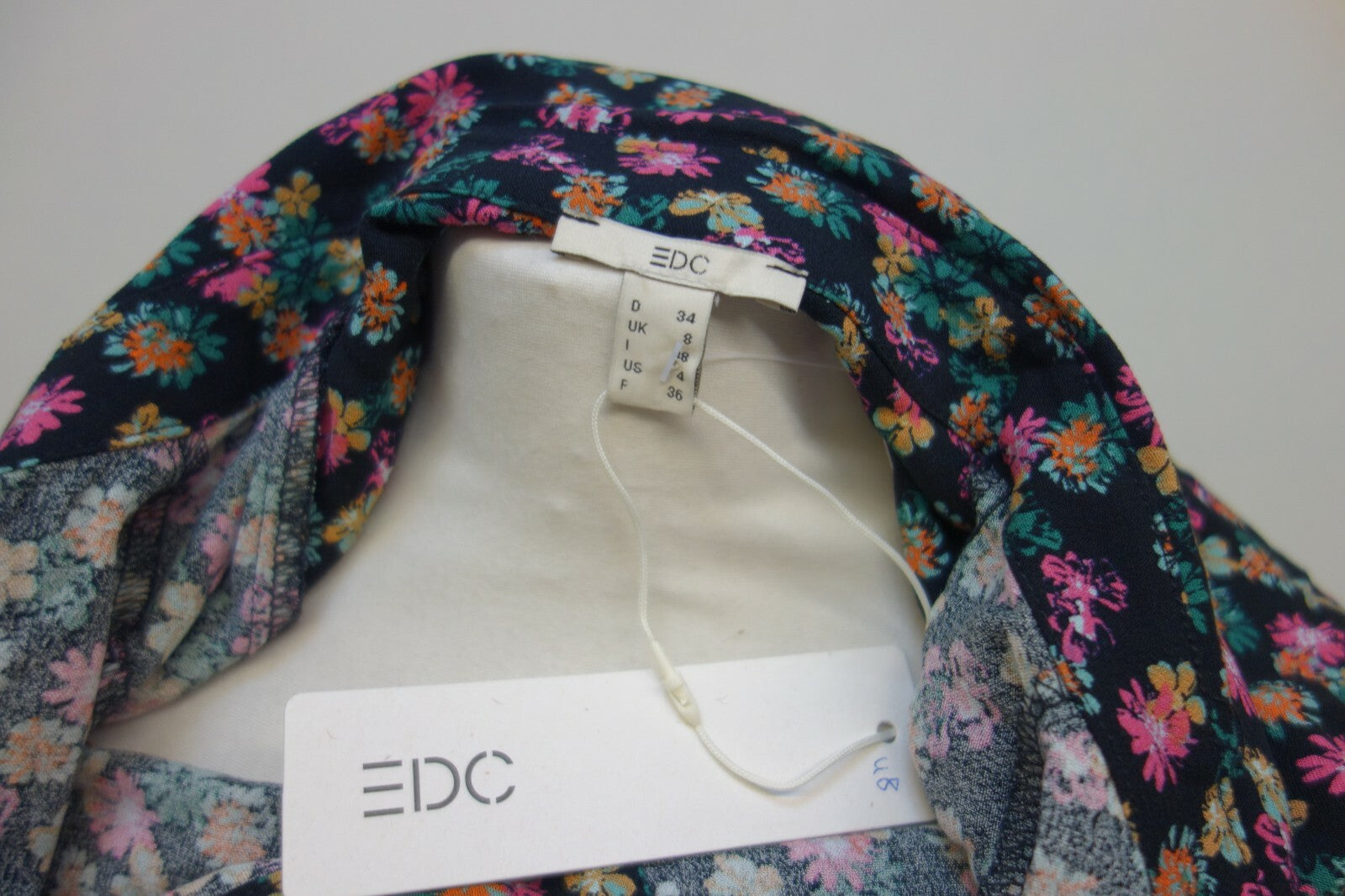 EK0386 Damen Kleid von edc, geblümt, 345