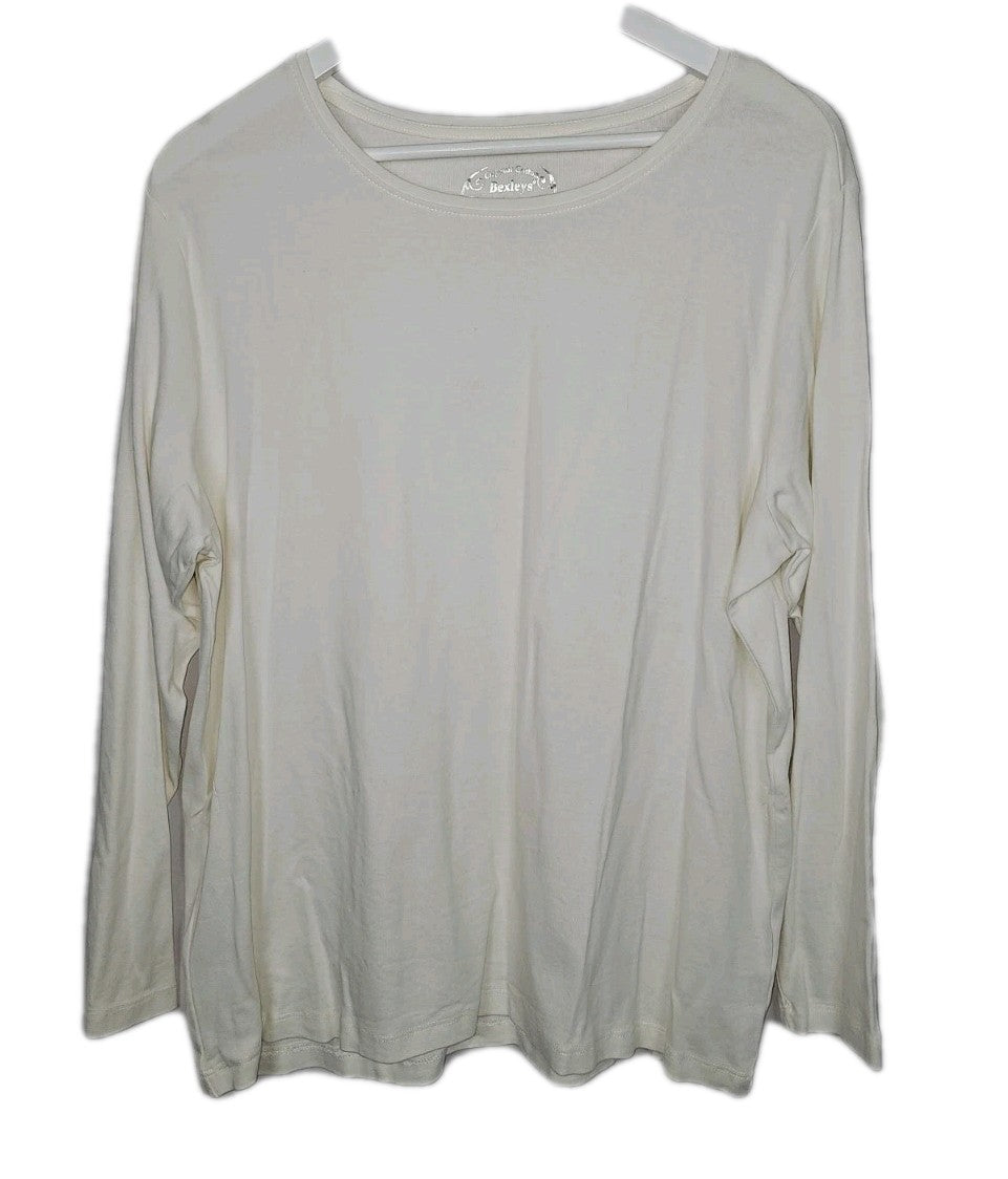 EK9061 Damen Sweatshirt von Bexleys, Weiß, Gr. XL0