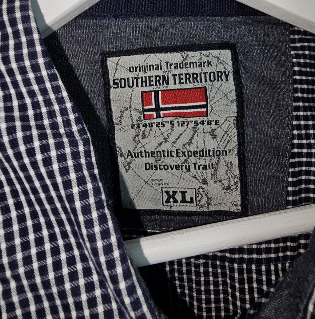 EK7603 Herren Hemd von AWG, blau, Gr.43/44 - XL2