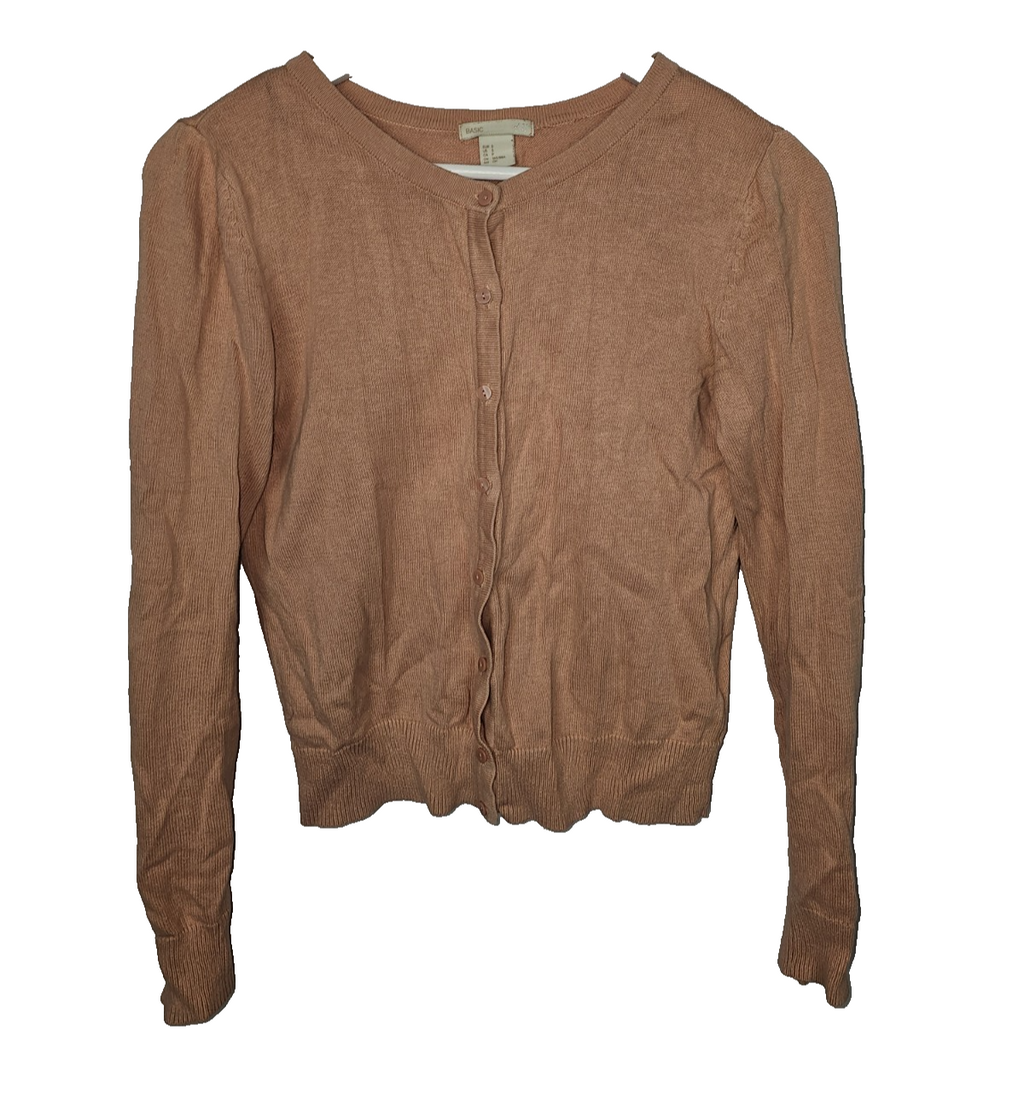 EK8641 Damen Strickjacke von H&M, Rosa, Gr. S0