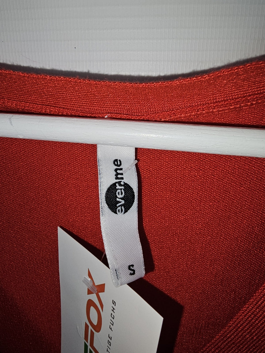 EK7688 Damen-Strickjacke von everme, Rot, Gr. S2