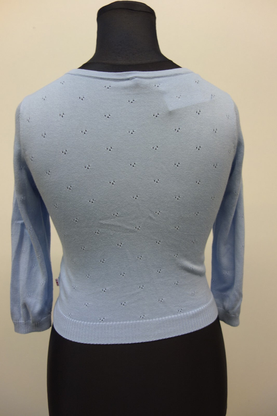 EK1981 Mädchen Strickjacke von BG, blau, Gr. S3