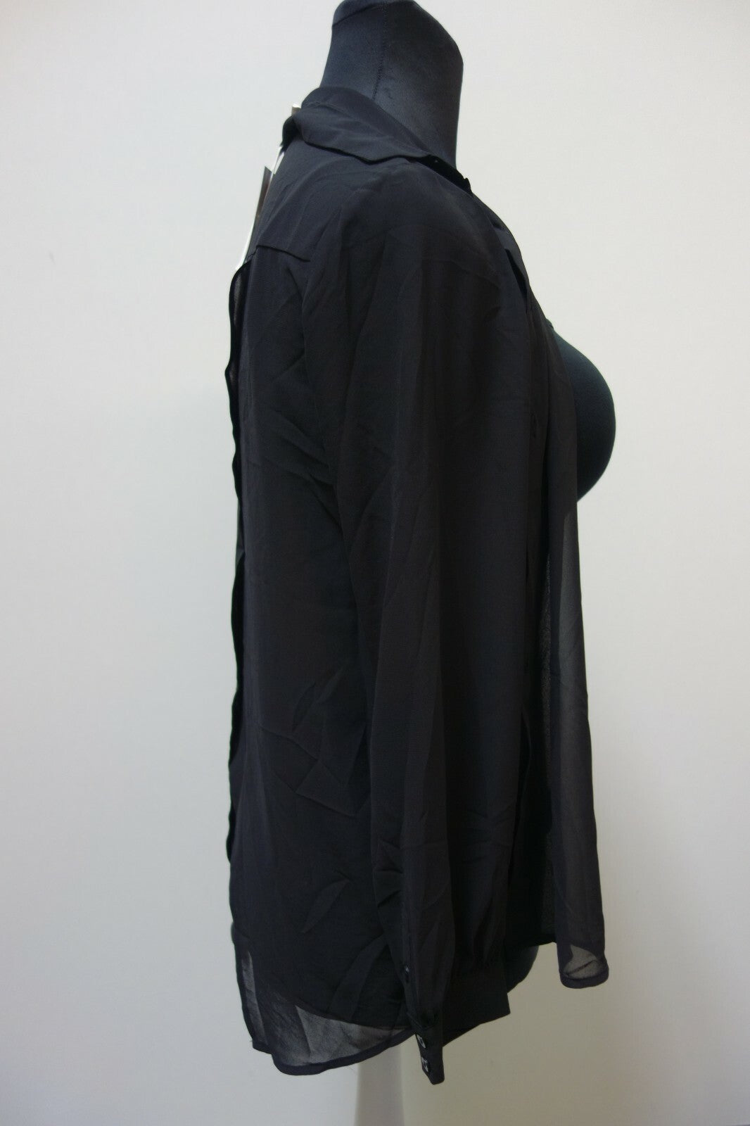 EK0784 Damen Bluse mit Top von Esprit, schwarz, 383