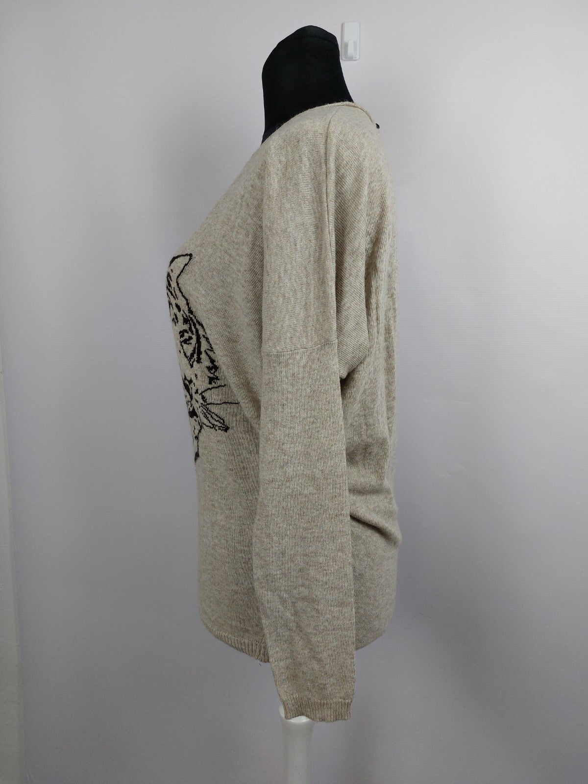 EK3890 Damen Pullover von comma, beigebraun, Gr. 382