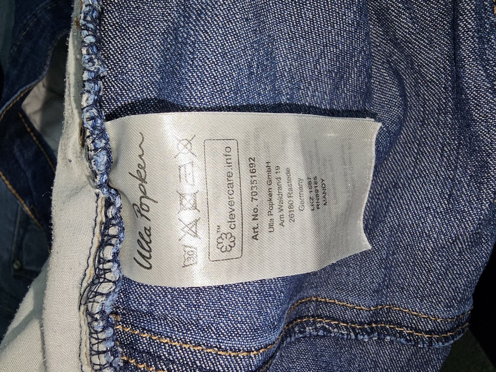 EK8678 Damen Jeans von Ulla Popken, Blau, Gr. 29 (große Größe)3