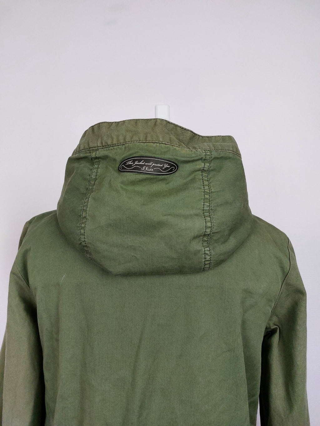EK3457 Mädchen Jacke von s.Oliver, grün, Gr.1647