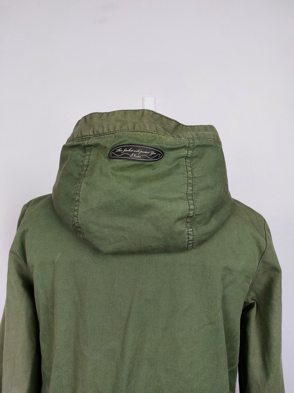 EK3457 Mädchen Jacke von s.Oliver, grün, Gr.1647