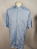 EK2035 Herren Kurzarmhemd von Jupiter, blau, Gr.M(39)0