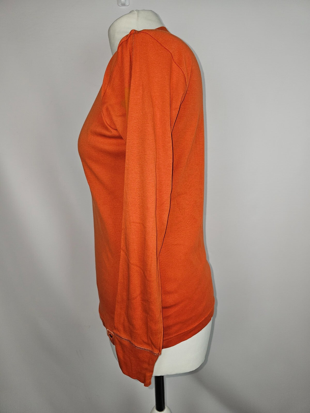 EK6489 Damen Langarmshirt von G-Star, orange, Gr.S2