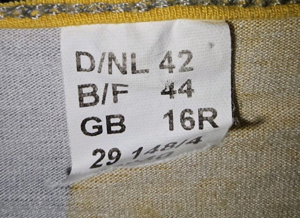 EK10284 Damen T-Shirt, gelb-grau-schwarz, Gr.421