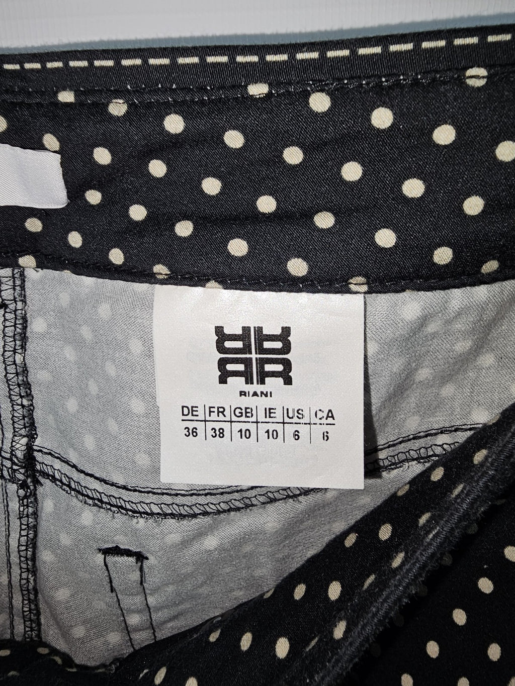 EK8570 Damen Jeans von Riani, Schwarz/weiß, Gr. 364