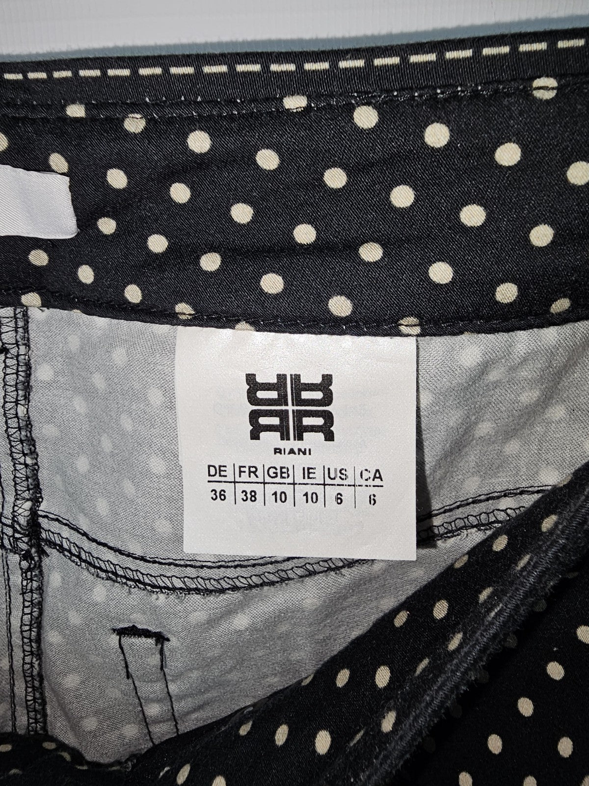 EK8570 Damen Jeans von Riani, Schwarz/weiß, Gr. 364