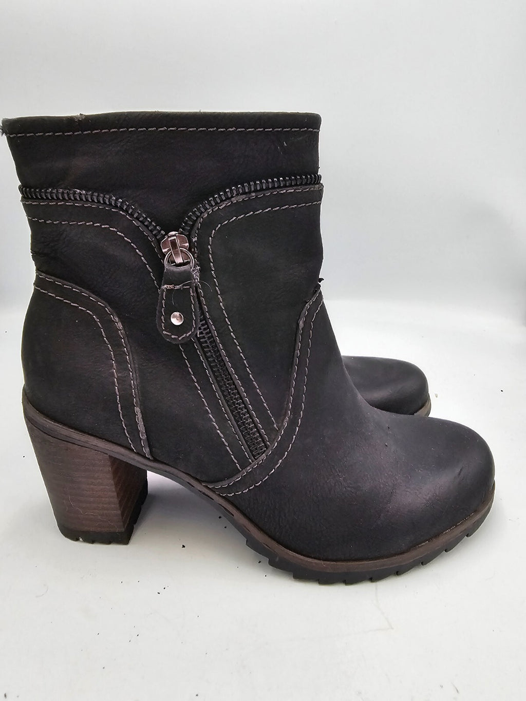 ES0098 Damen Stiefeletten von Graceland, schwarz, Gr. 3810