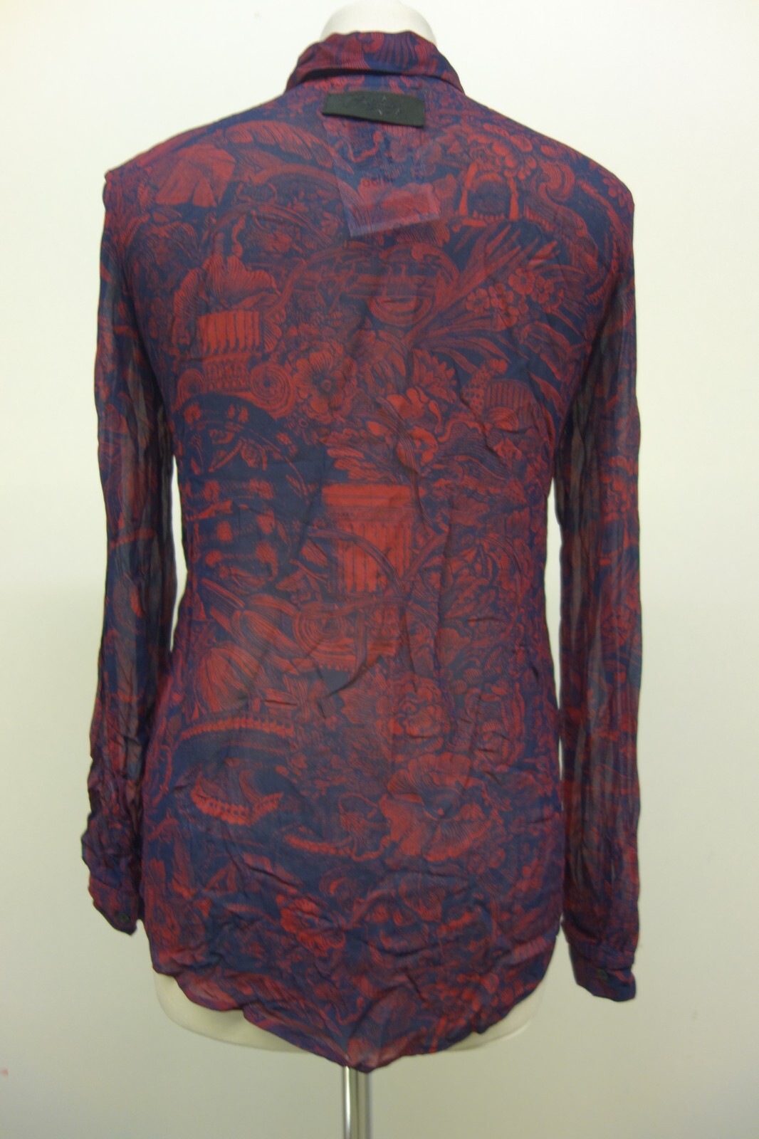 EK2346 Damen Bluse von Diesel, dunkelrot, Gr. S3