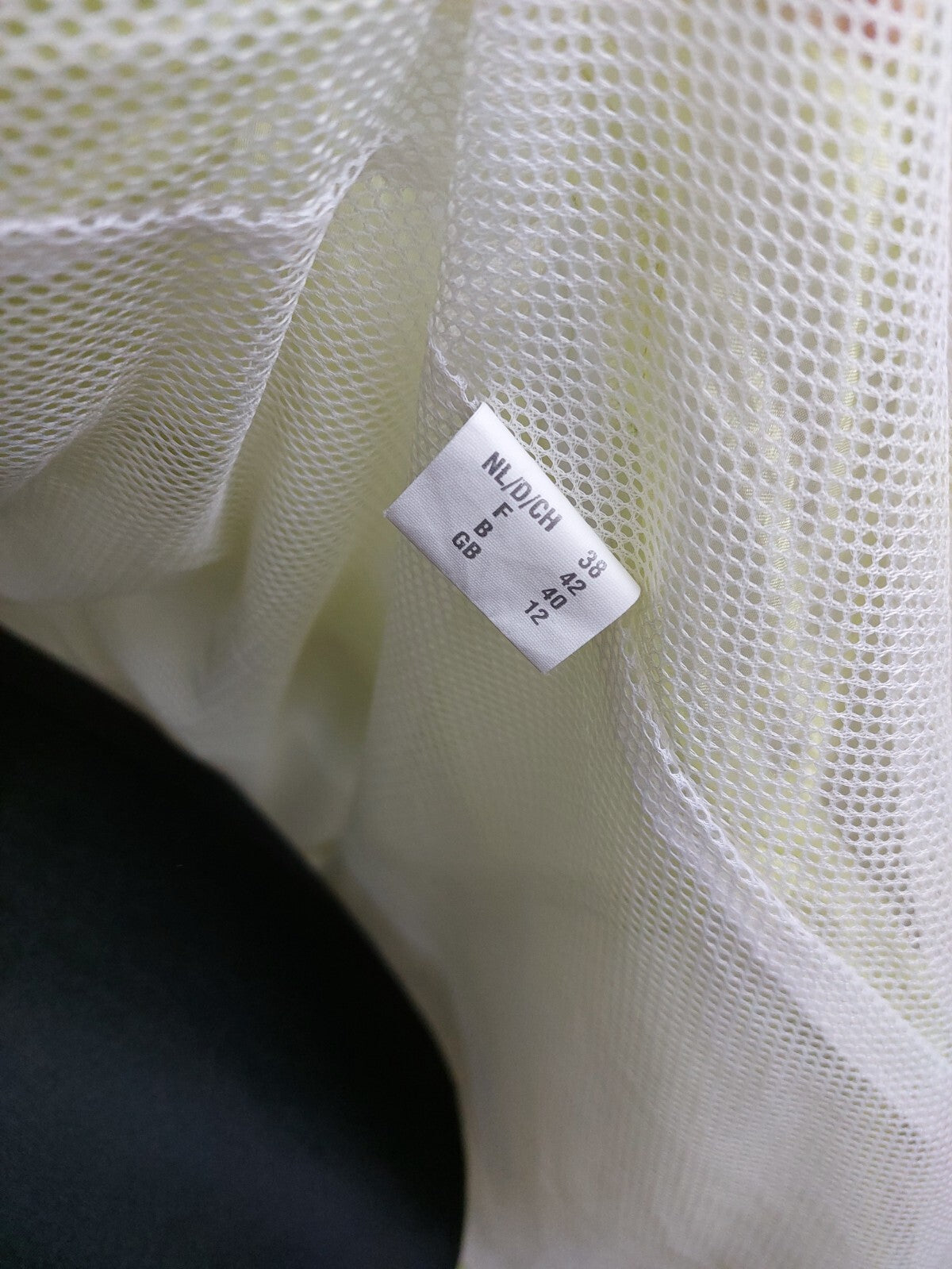 EK3810 Damen Jacke, neongelb/weiß, Gr. 388