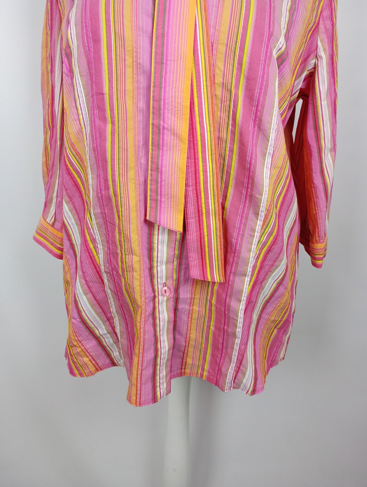 EK5273 Damen Bluse von Finnkarelia, pink-gleb-orange, Gr.482