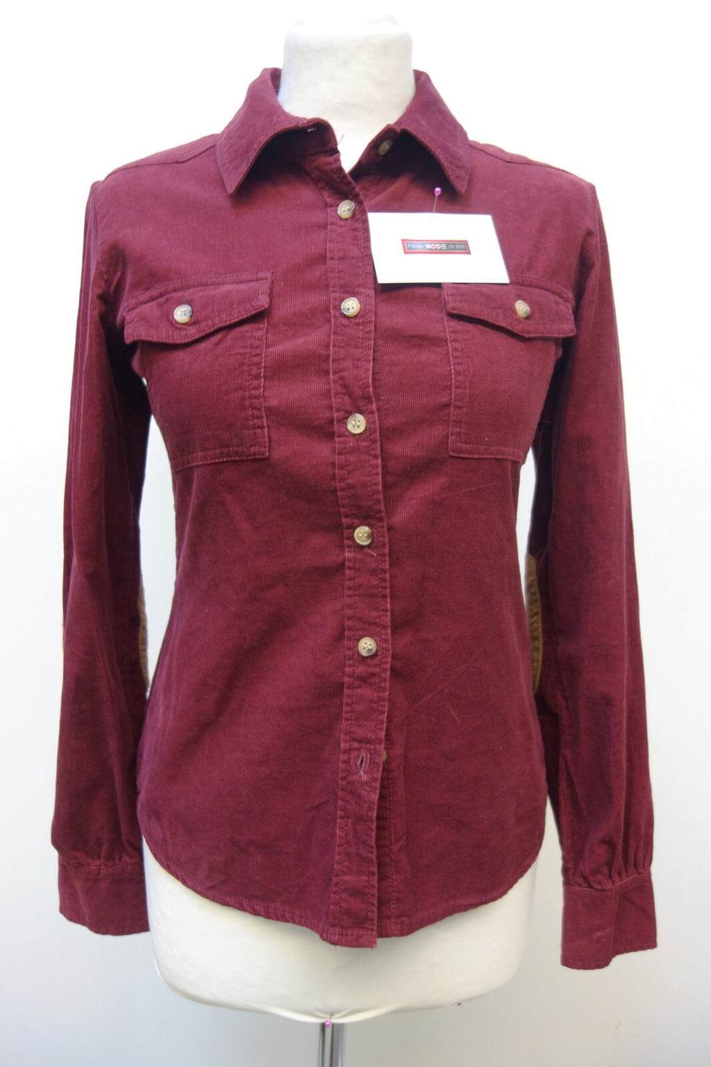 EK3770 Damen Bluse von Bik Bok, dunkelrot, Gr. XS0