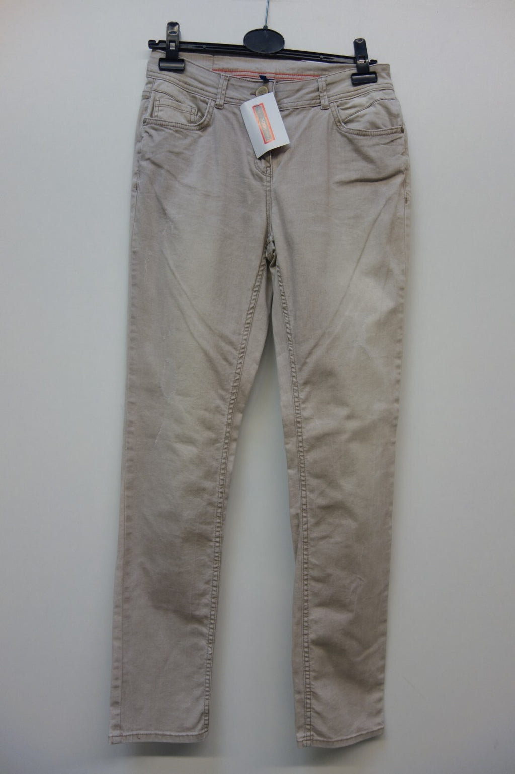EK0377 Damen Hose von cecil, beige, gr. 30 (32inch)0