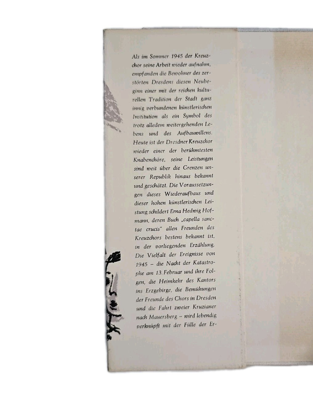 EB4029 Kreuzchor Anno 45:Ein Roman von Kantor u. seine Kruzianer von Erna Hedwig2