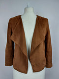 EK4742 Damen Jacke von Bershka, braun, Gr.S0