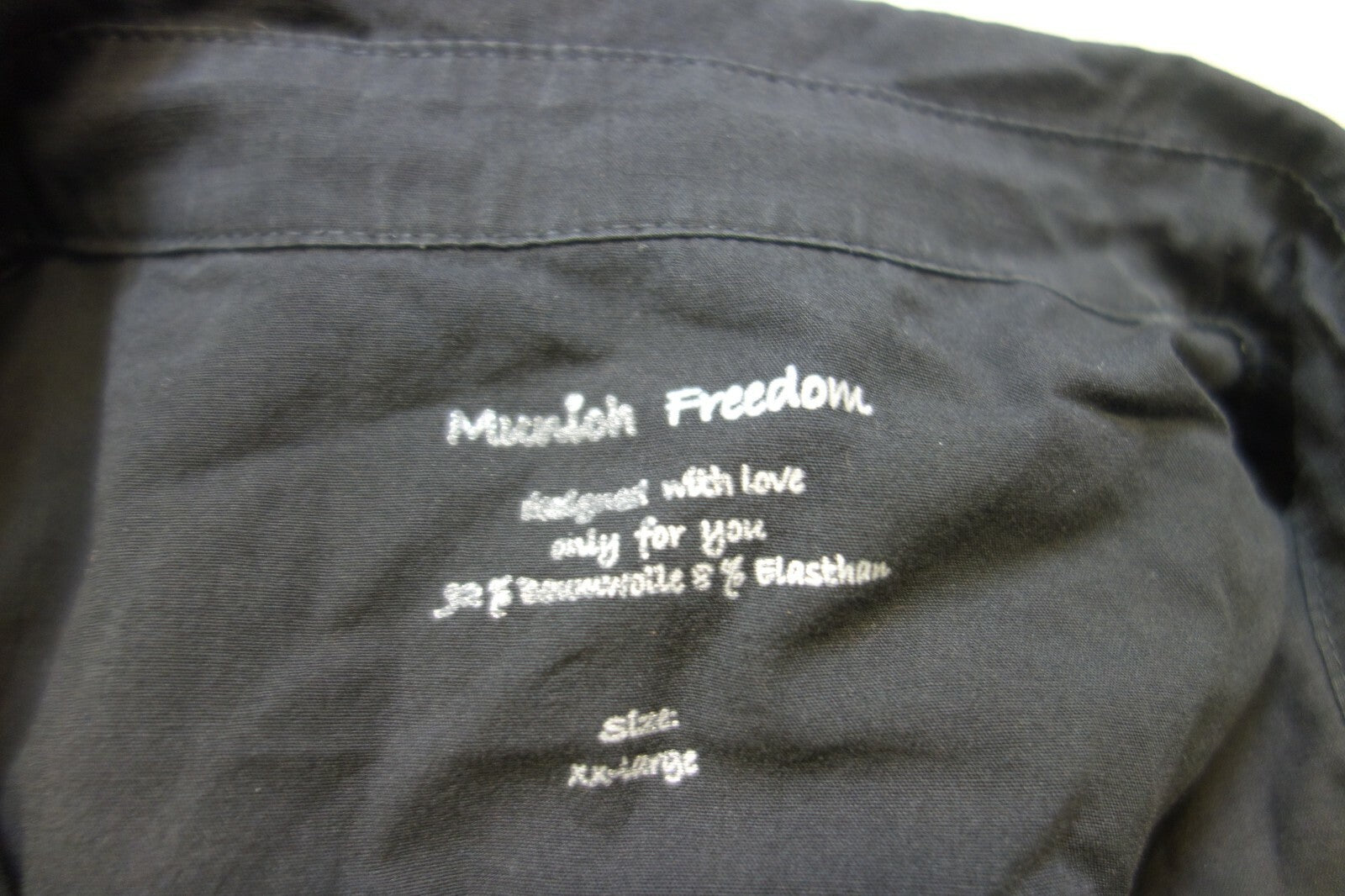 EK1334 Damen Bluse von Munich Freedom, schwarz, Gr. XL4