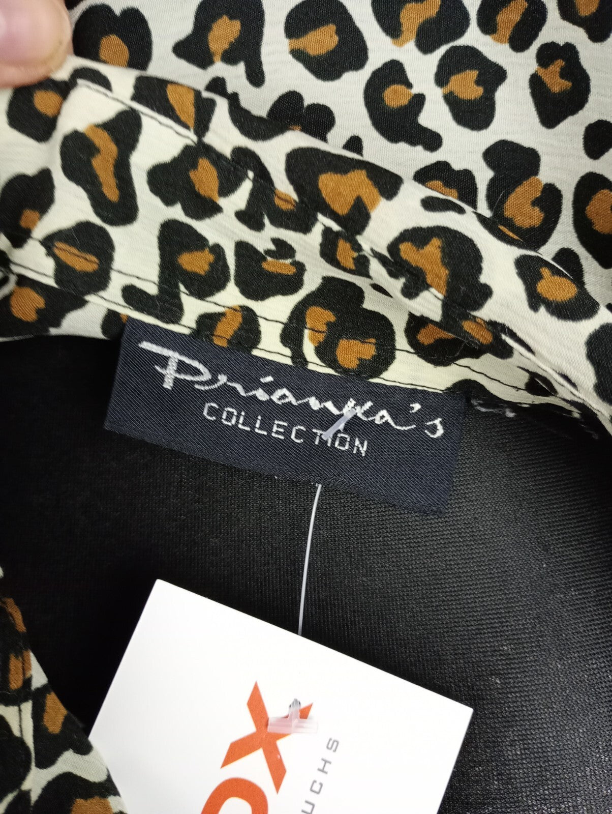 EK2305 Damen Bluse von Prianka´s, leoprint, G. XXL5