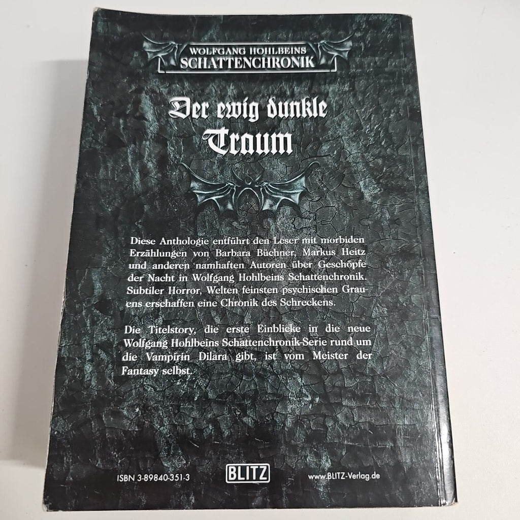 EB2333 Wolfgang Hohlbeins Schattenchronik, Der ewig dunkle Traum1
