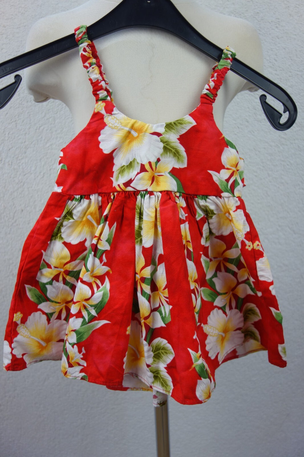 EK3475 Mädchen Kleid von Royal, rot mit Blumen, Gr. s2
