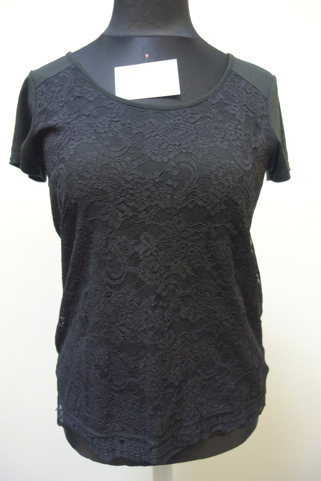 EK1069 Damen T-Shirt, von Tom Tailor, schwarz, Gr. L0