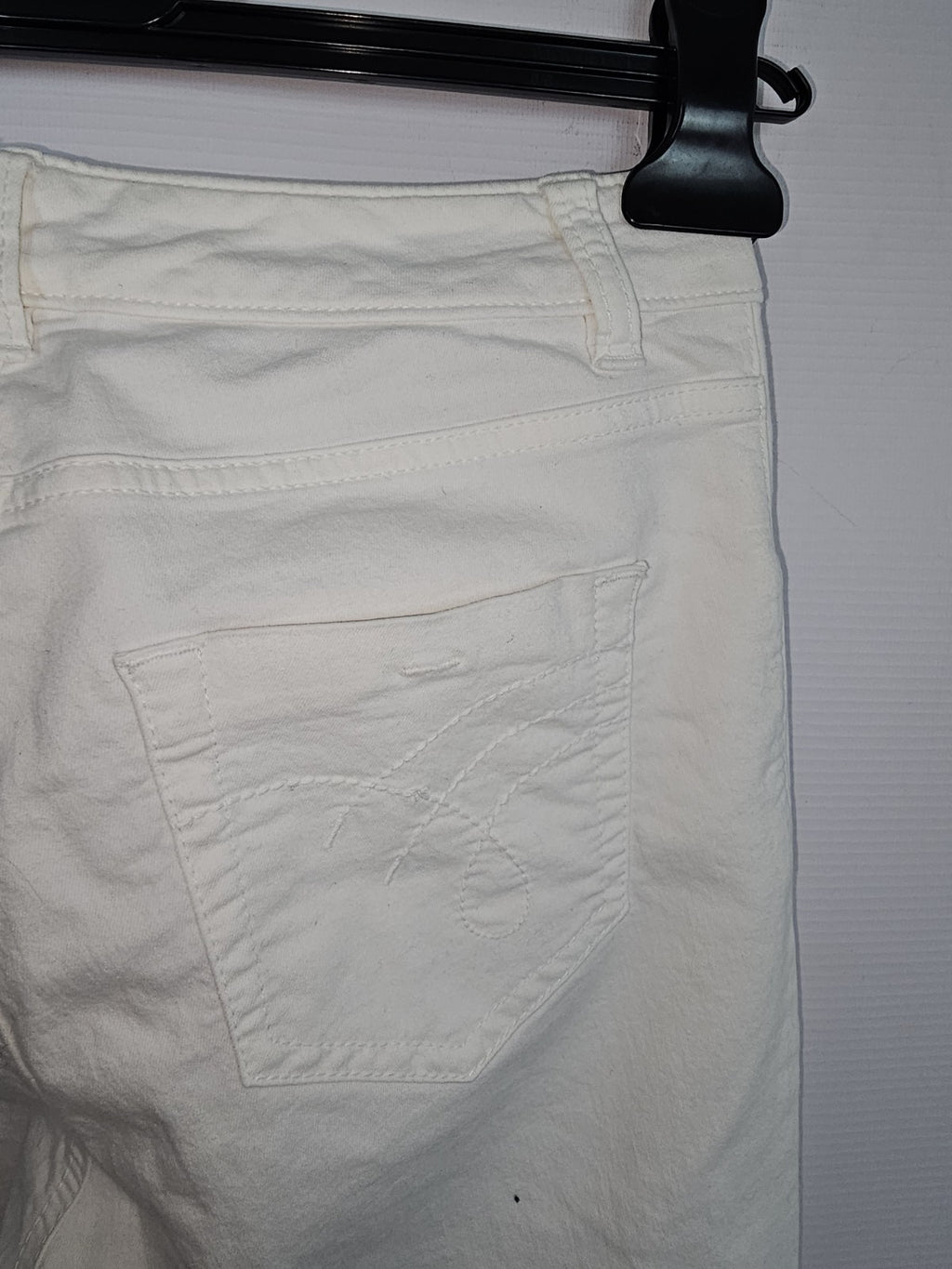 EK8577 Damen Jeans von Oui, Weiß, Gr. 363