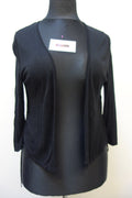 EK1992 Damen Strickjacke von s.Oliver, schwarz, Gr. 380