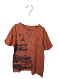 EK0306 Jungen Tshirt von Tom Tailor, Orange Gr. 104/1100