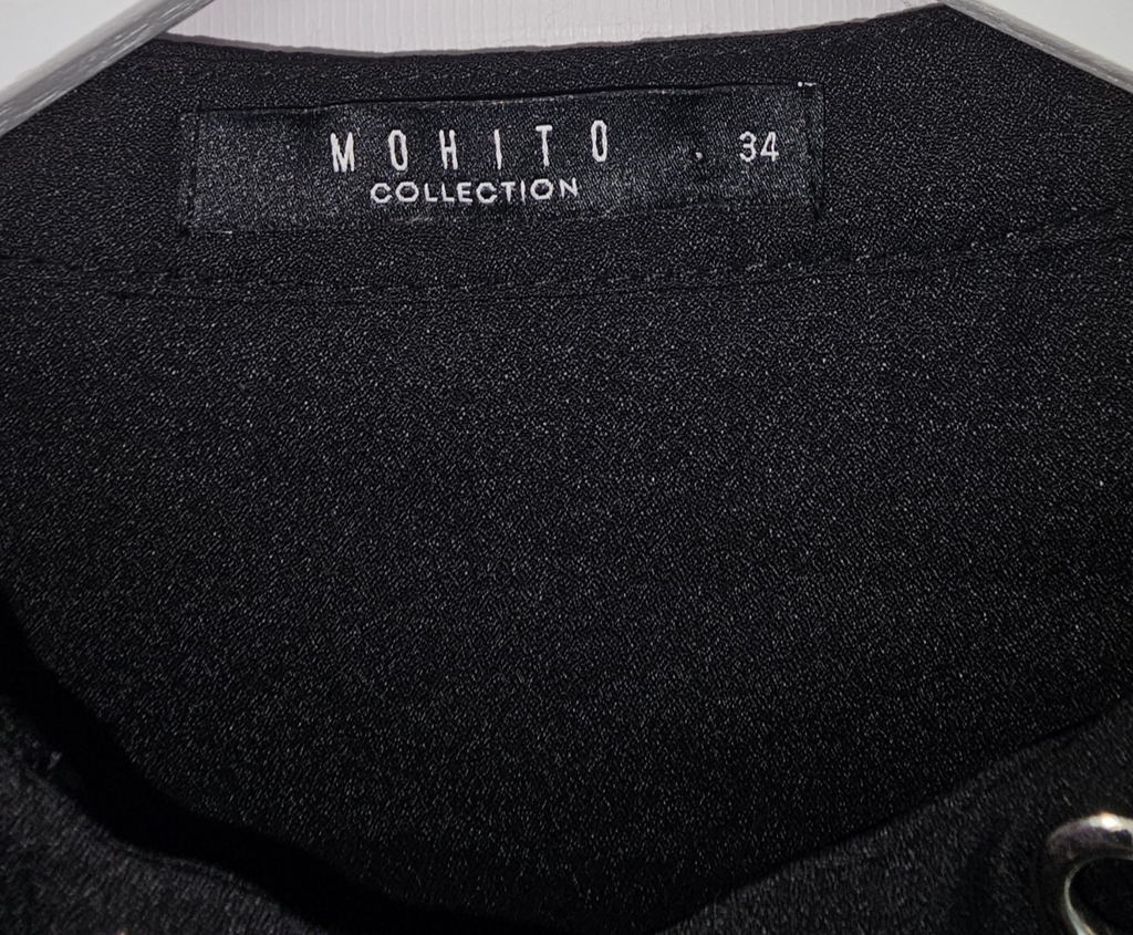 EK8108 Damen Bluse von Mohito, schwarz, Gr.341