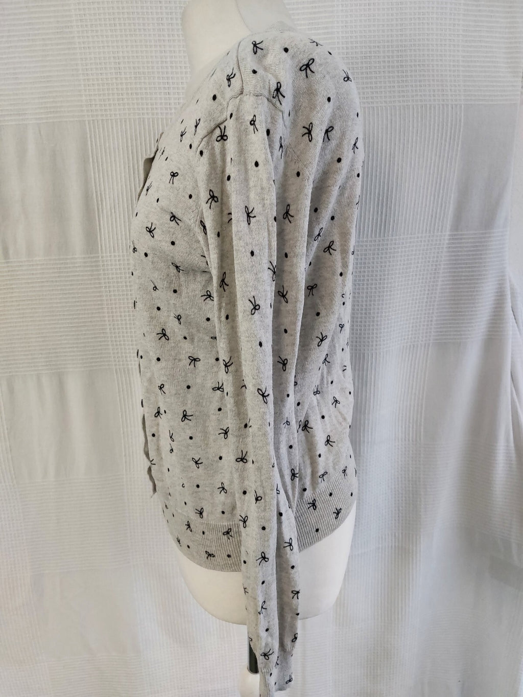 EK525 Damen Strickjacke von Atmosphere, grau gemustert, Gr. 423
