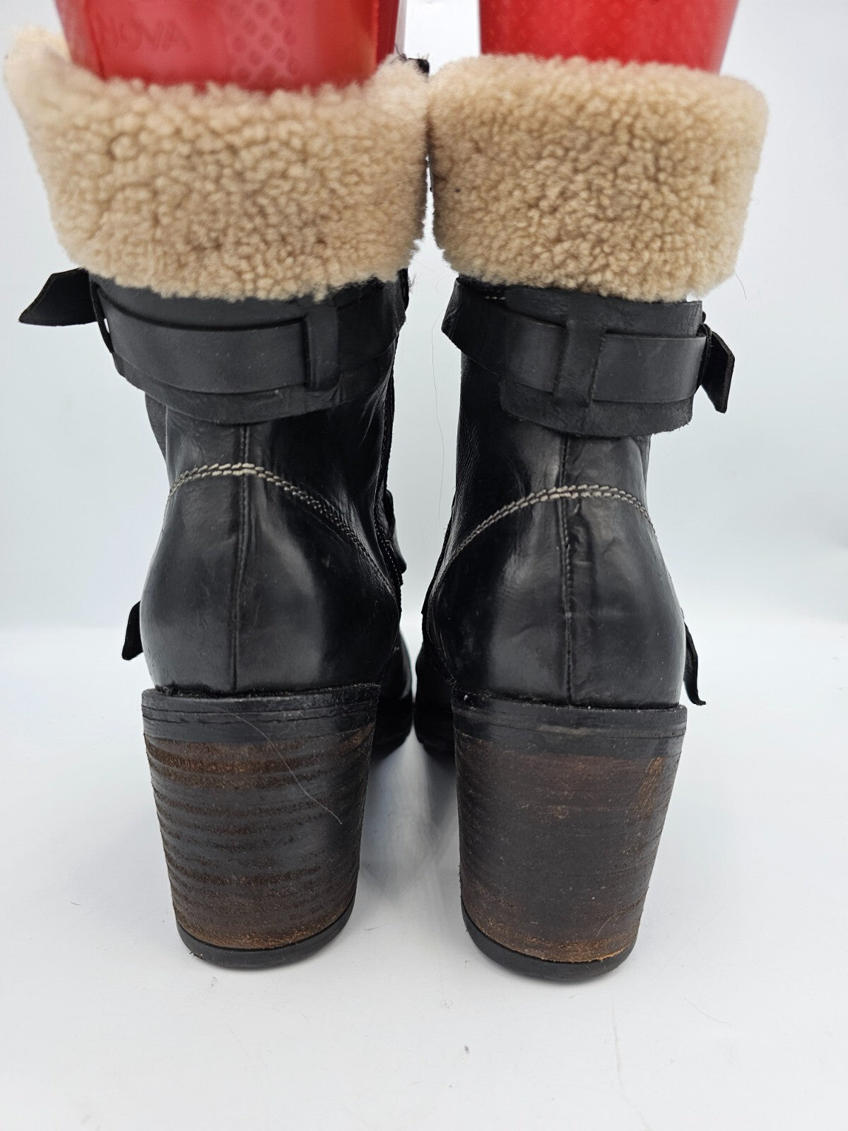 ES0293 Damen Stiefeletten von Stone Walk, schwarz, gr. 414