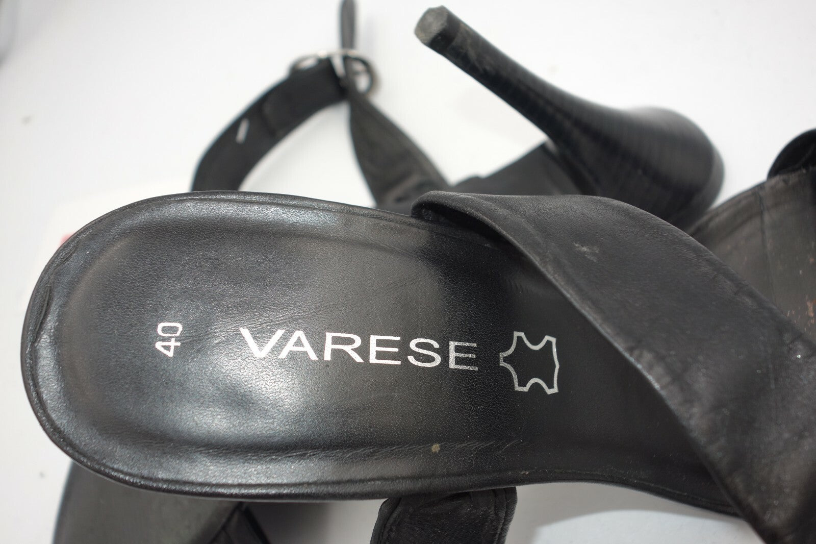 ES0476 Damen Sandalen von Varese, schwarz, 403