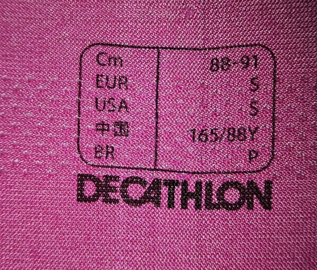 EK7929 Damen Sport T-Shirt von Kiprun-Decathlon,  rosa, Gr.S2