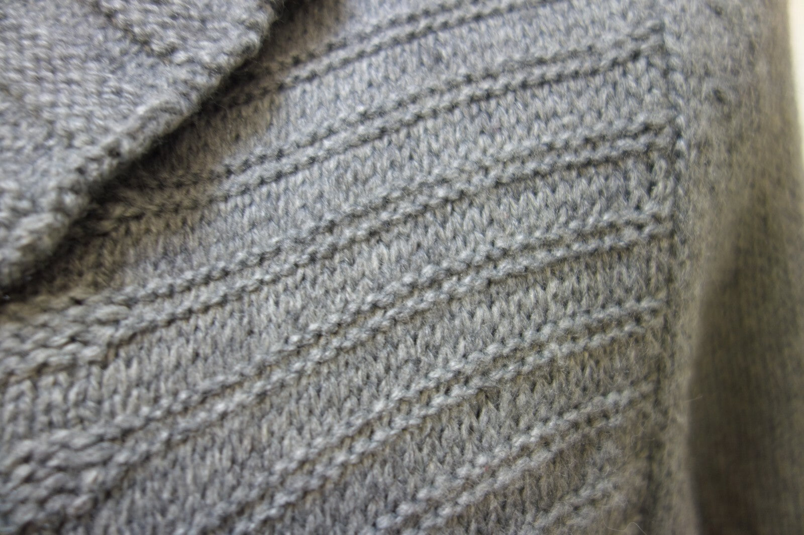 EK1075 Damen Strickjacke von Tom Tailor, grau, Gr. L3