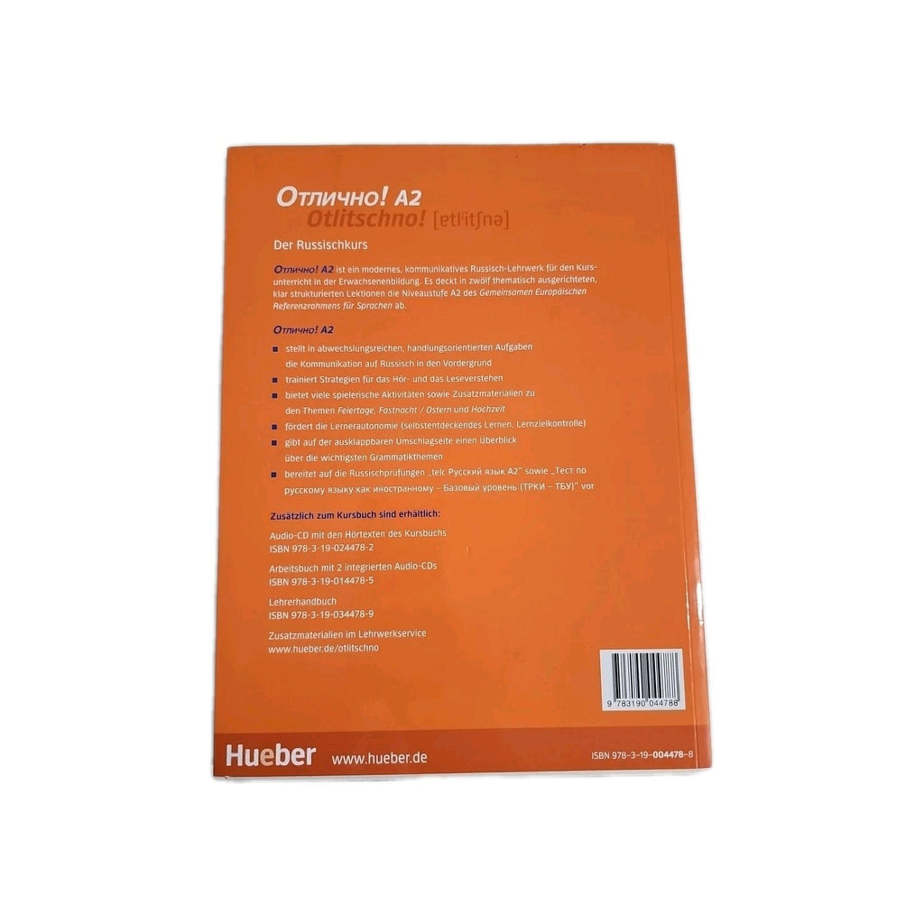 EB4318 Otlitschno! A2. Kursbuch: Der Russischkurs von Hama... | Buch |1