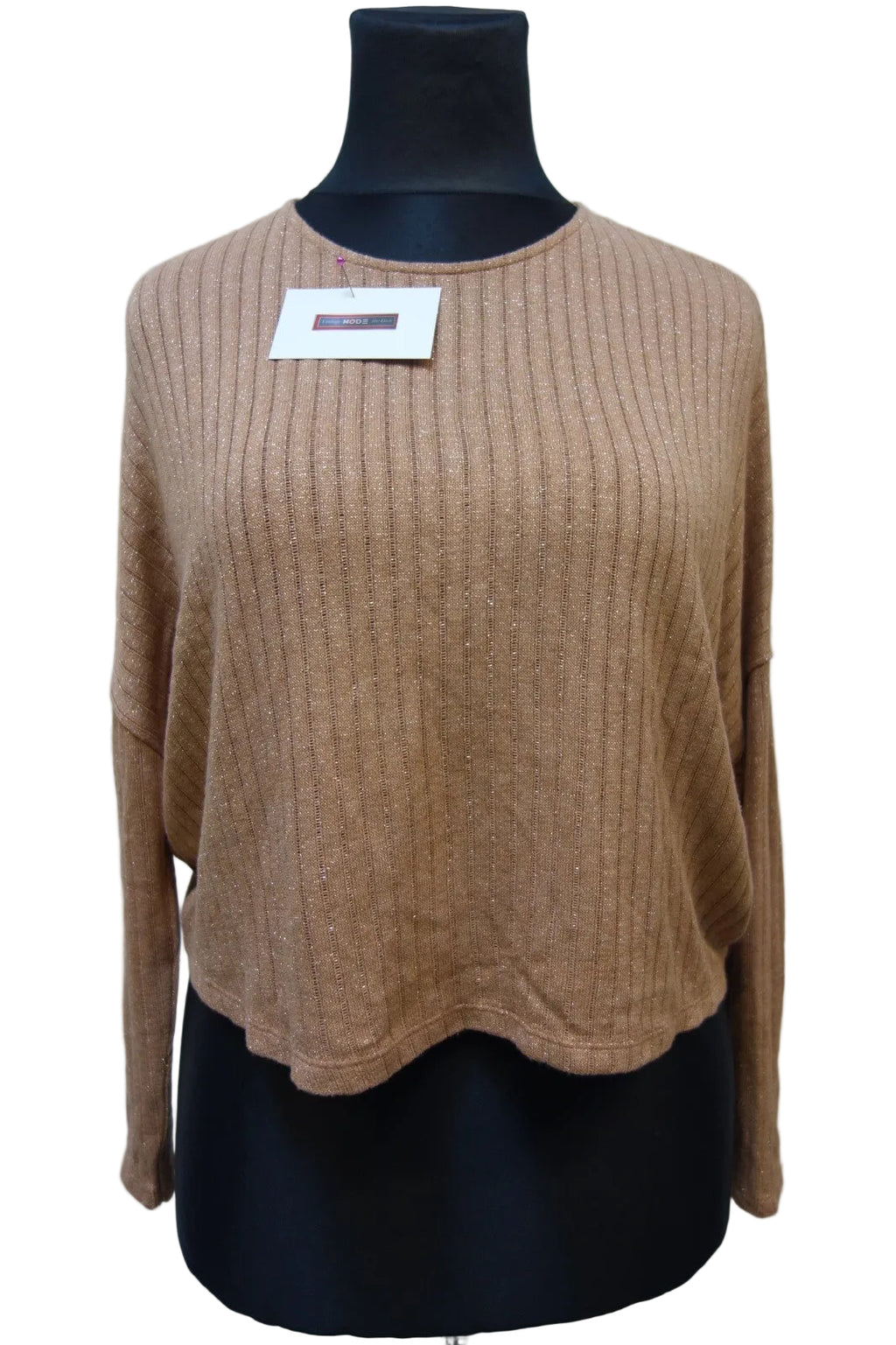 EK3065 Damen Shirt von Zara, oversize, Crop, Gr. S0