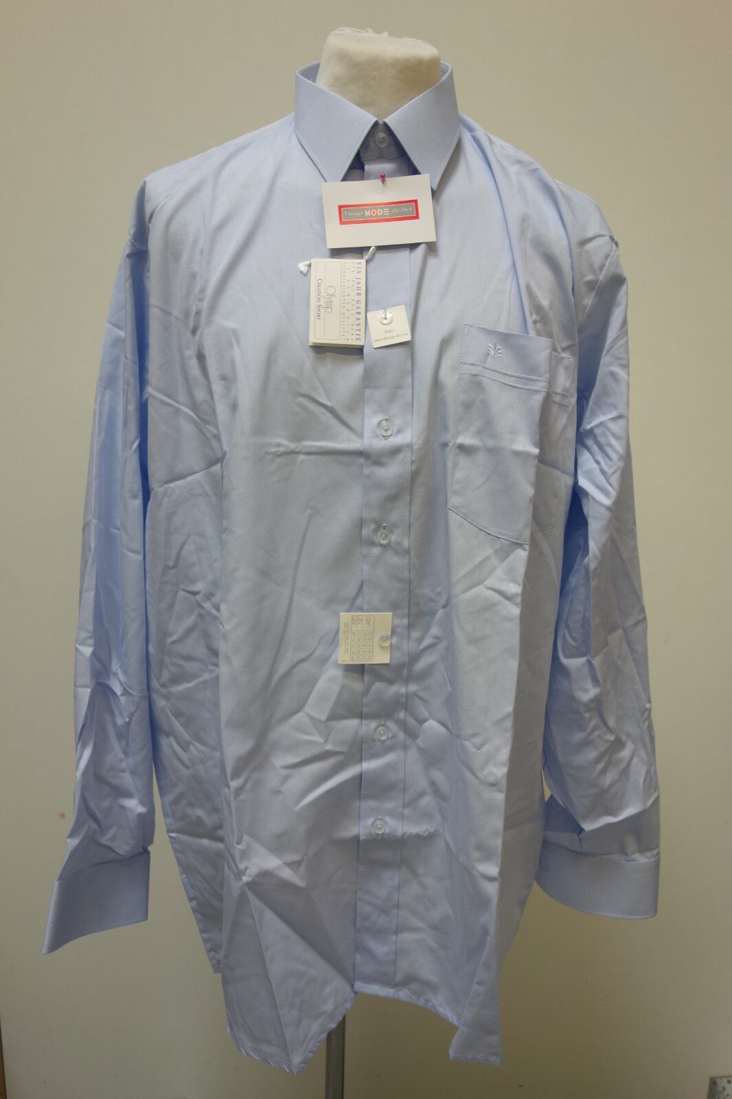 EK1888 Herren Hemd von Olymp, hellblau, 2XL0