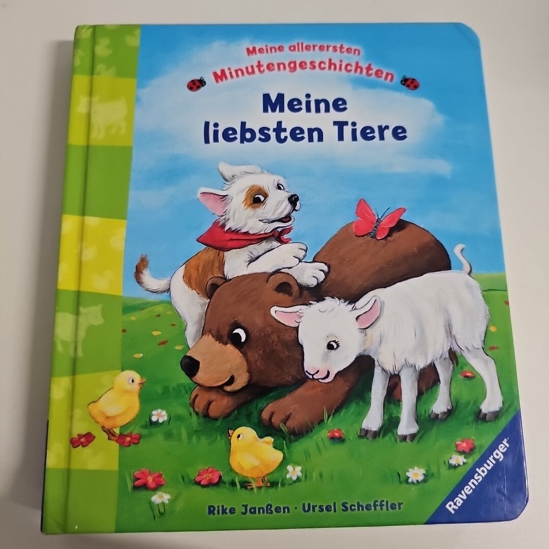 EB1223 Meine liebsten Tiere von Ursel Scheffler (2013, Kartonbuch)0