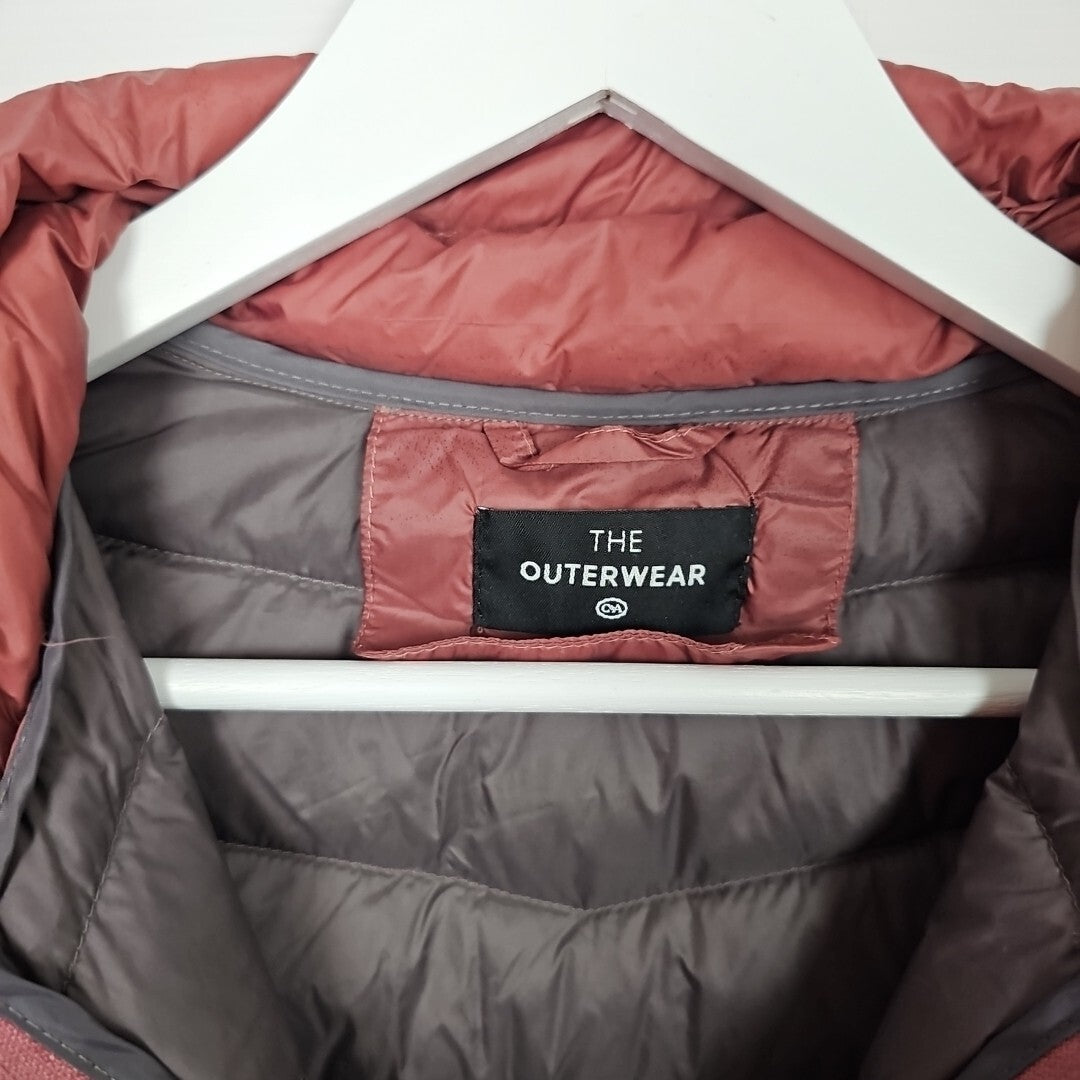 EK6665 Damen Steppjacke von The Outerwear, Braunrot, Gr.382