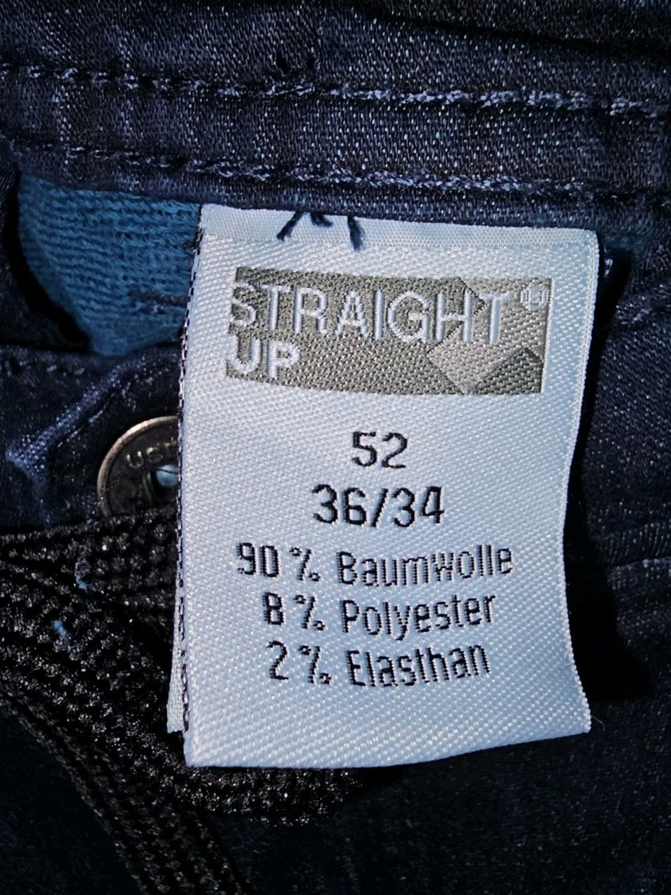 Damen Hose von Straight Up, blau, Gr.525