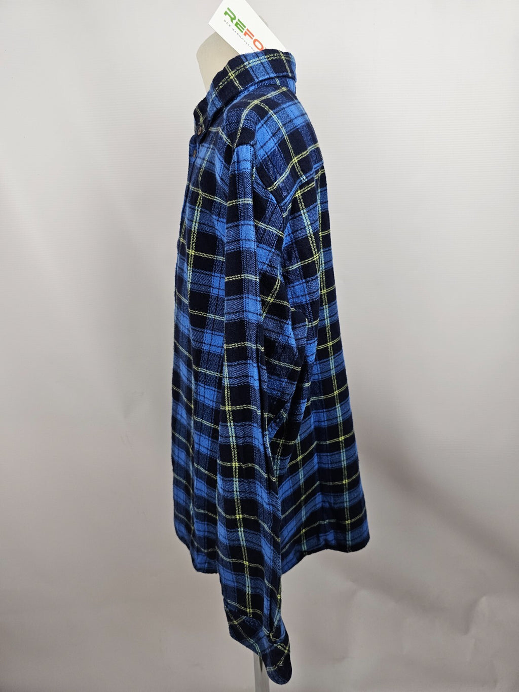 EK5609 Jungen Hemd von H&M, blau kariert, Gr. 1642