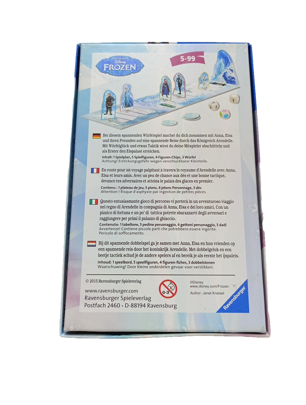 EB3436 Ravensburger Disney Frozen Auf zum Eispalast - ab 5 Jahren - 20152